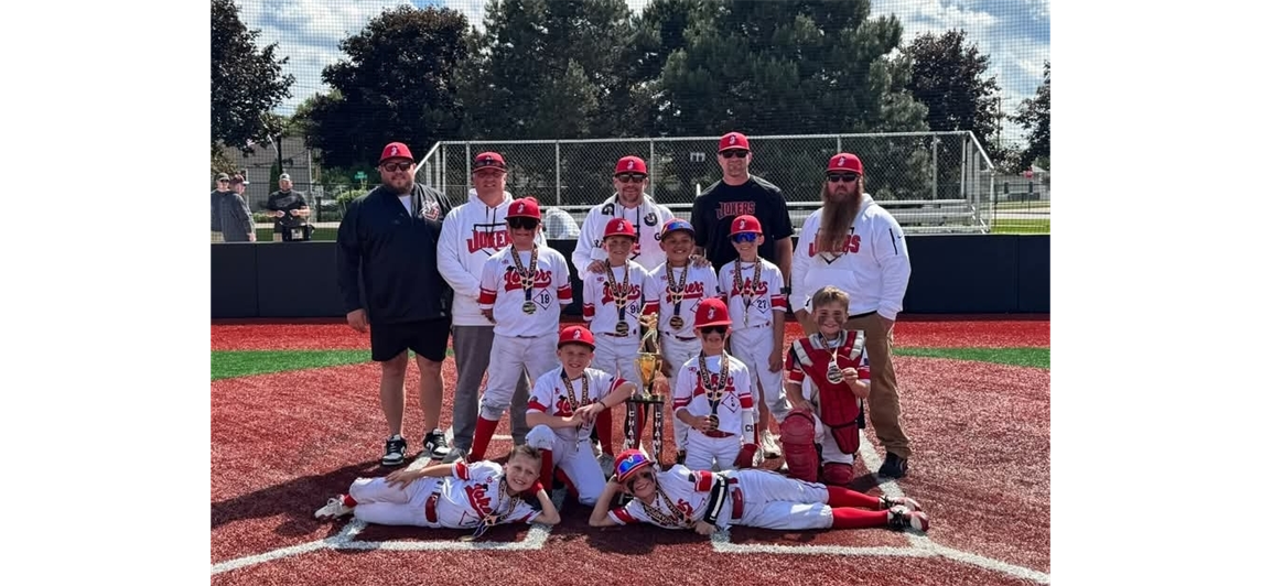 The 9u Jokers Win the Salute to Heroes Tournament
